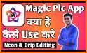 Magic Pic - Neon & Drip Photo Editor related image