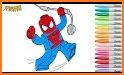 Superhero Lego Coloring Book related image