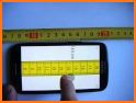 Prime Ruler - length measurement by camera, screen related image