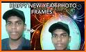Happy new year photo frame 2020 related image
