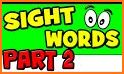 Balloon sight words vocabulary Kids related image