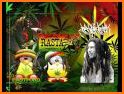 Reggae Weed Keyboard Background related image