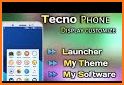 Colorful Techno Spark 3 theme HD launcher related image