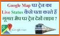 Live Location on Map - Indian Railway related image