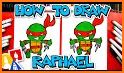 Coloring Turtles Super Ninjas related image