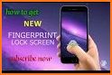 Fingerprint Lock Screen Neon related image