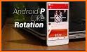 Android P Rotation related image