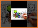 Squid Game Fans Coloring Book related image