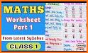 Worksheet Maths related image