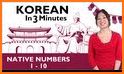 Learn numbers in Korean related image