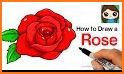 Learn How to Draw  a Rose 2018 related image