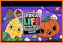 Tricks toca boca halloween party 2021 related image