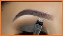 How to draw eyebrows shaping step by step tutorial related image
