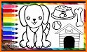 Paw puppy Coloring dogs related image