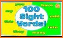 Sight Words - Basic Dolch Words for 1st grade kids related image