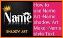 Name Art - Shadow Name Art Maker & Style Text related image
