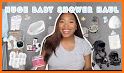 Mommy & newborn babyshower related image