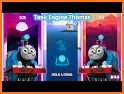 Tank Engine Thomas Magic Beat Hop Tiles related image