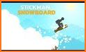 Stickman Snowboard related image