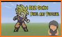 Pixel Art DBZ by Number related image