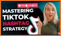 Views and followers by hashtags for TikTok related image