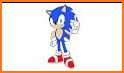 Pixel Sonic Craft Coloring With Number related image