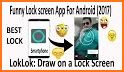 LokLok: Draw on a Lock Screen related image