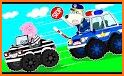 Wolfoo Monster Truck Police related image