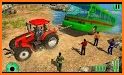 Village Tractor Games:Chained Tractor Offroad Game related image