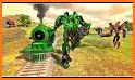 US Army Train Transform Robot Fight Robot Games related image