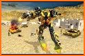 US Army Train Transform Robot Fight Robot Games related image