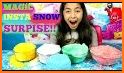 Glowing Rainbow Snow Cone-A DIY Snow Dessert Games related image