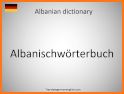 Afrikaans - Albanian Dictionary (Dic1) related image