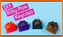 Kitty Paws Keyboard Background related image