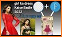 Short Dress Girl Photo Montage related image