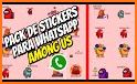 Stickers de Among Us para Whatsapp related image
