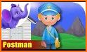Post office game: Professions Postman related image