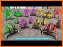 Spider Car Wheel Robot Game - Drone Robot Games 3D related image