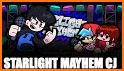 FNF vs Starlight Mayhem Mod CJ related image