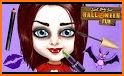 Girls Halloween Party - Dress up game related image
