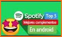 Widget for Spotify related image
