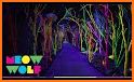 Neon Colorful Wolf Theme related image