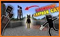 Scary Cartoon Cat mod for mcpe related image