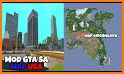 Map san andreas mod MCPE related image