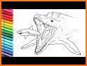 Dinosaurs Coloring Book Pages: dino kids Coloring related image