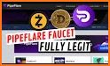 PipeFlare Official Crypto Faucet related image
