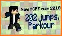 The Orange parkour map for MCPE related image