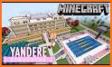The yandere simulator map. for mcpe maps info related image