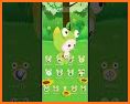 Cute Frog Cartoon Launcher Theme related image