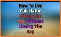 Floating Calculator related image